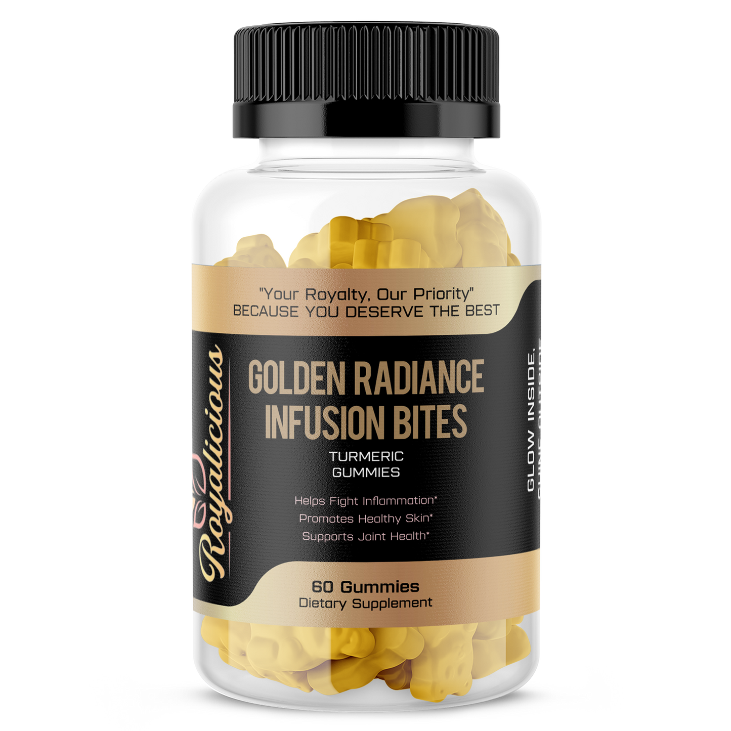 Golden Radiance Infusion Bites- Infused with healing. Made for royalty