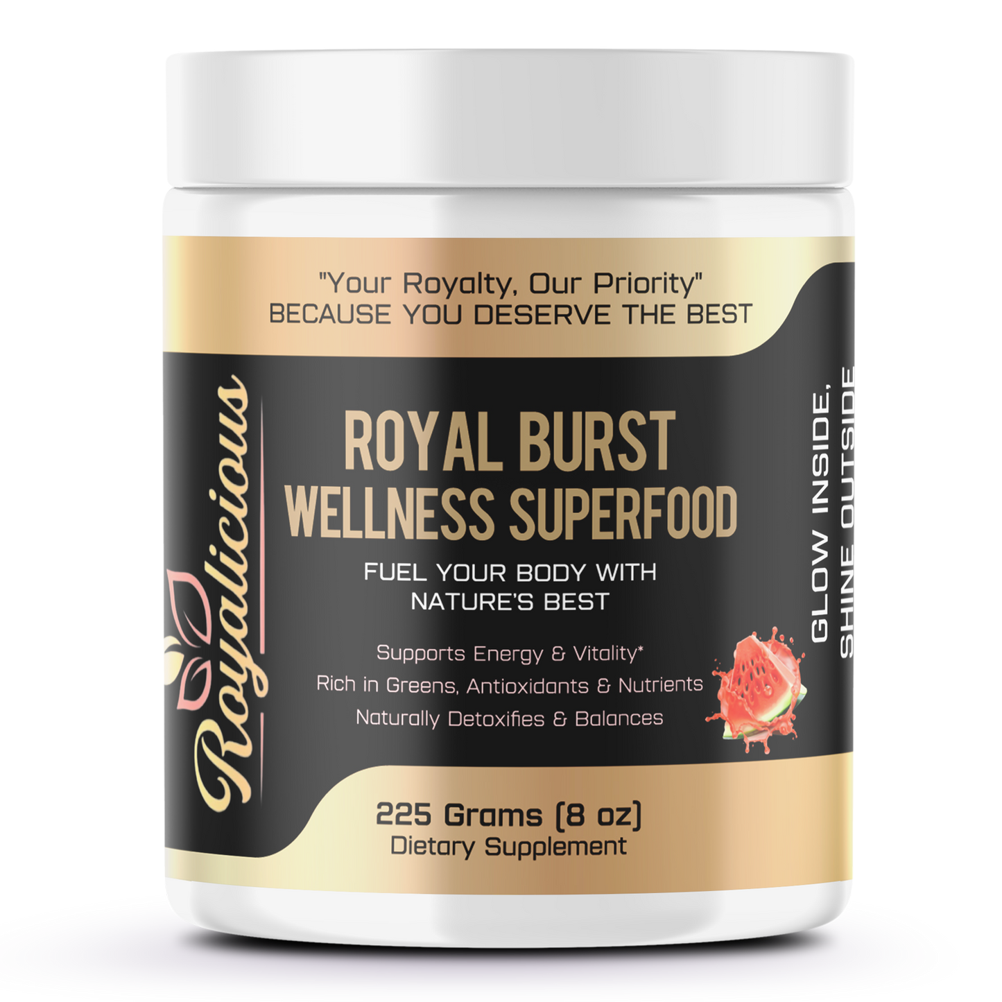 Royal Burst Wellness Superfood- Glow strong. Live well. Reign fully.